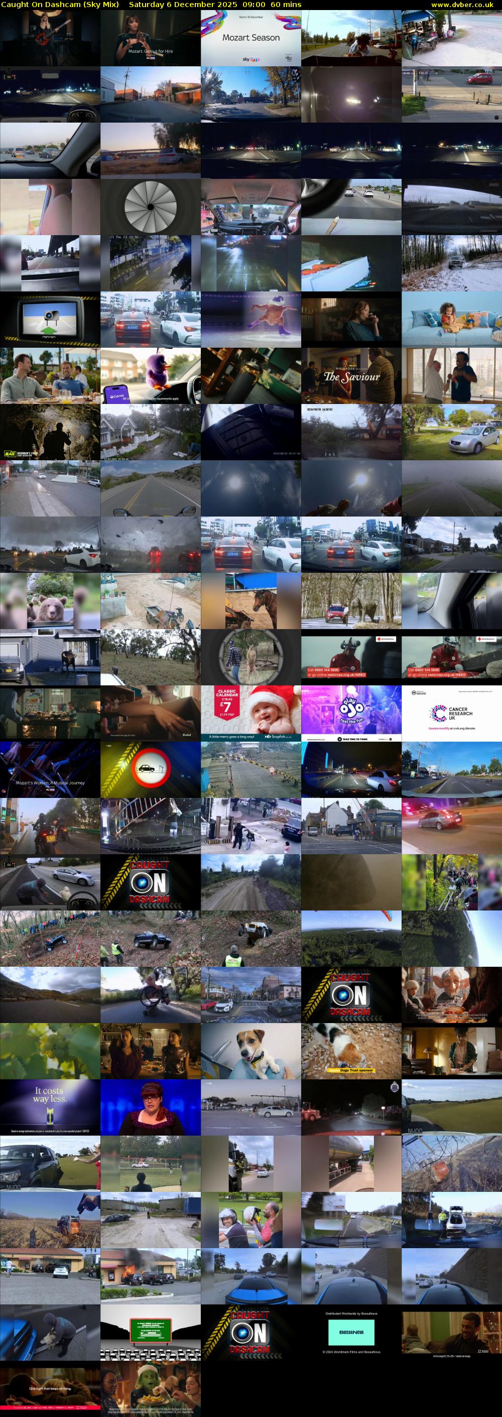 Caught On Dashcam (Sky Mix) Saturday 6 December 2025 09:00 - 10:00