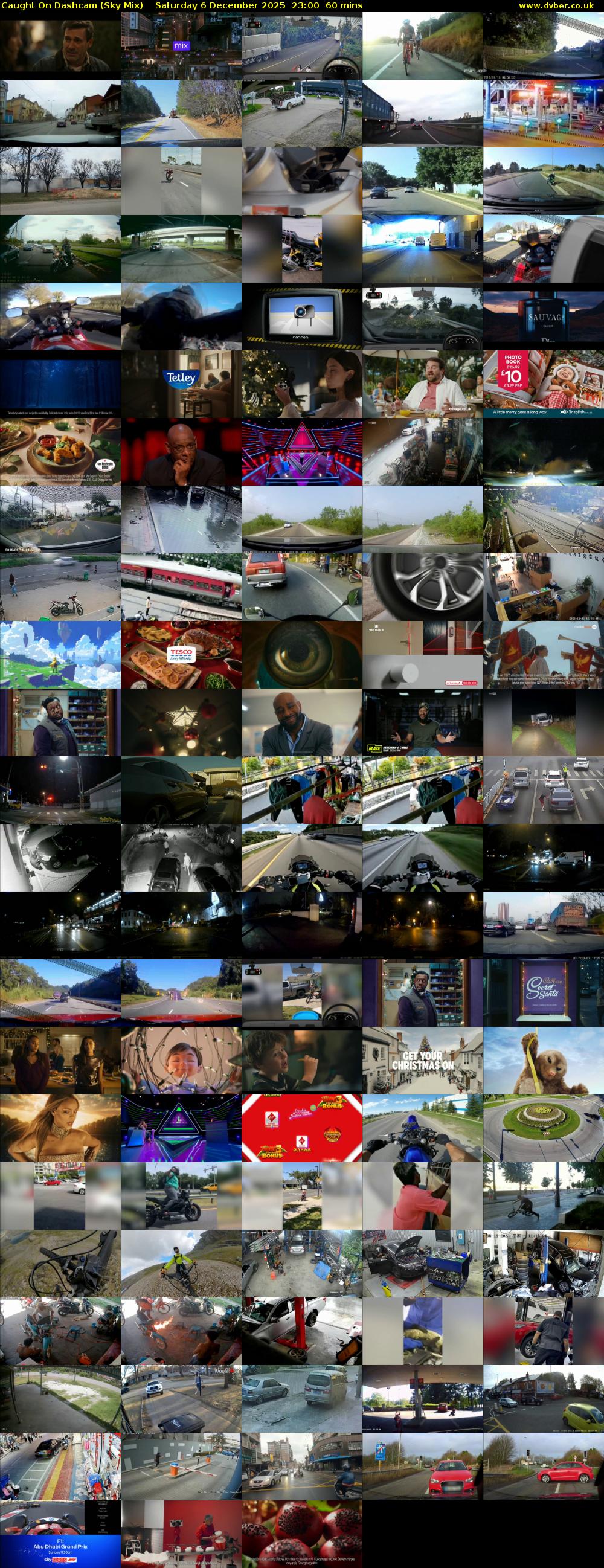 Caught On Dashcam (Sky Mix) Saturday 6 December 2025 23:00 - 00:00