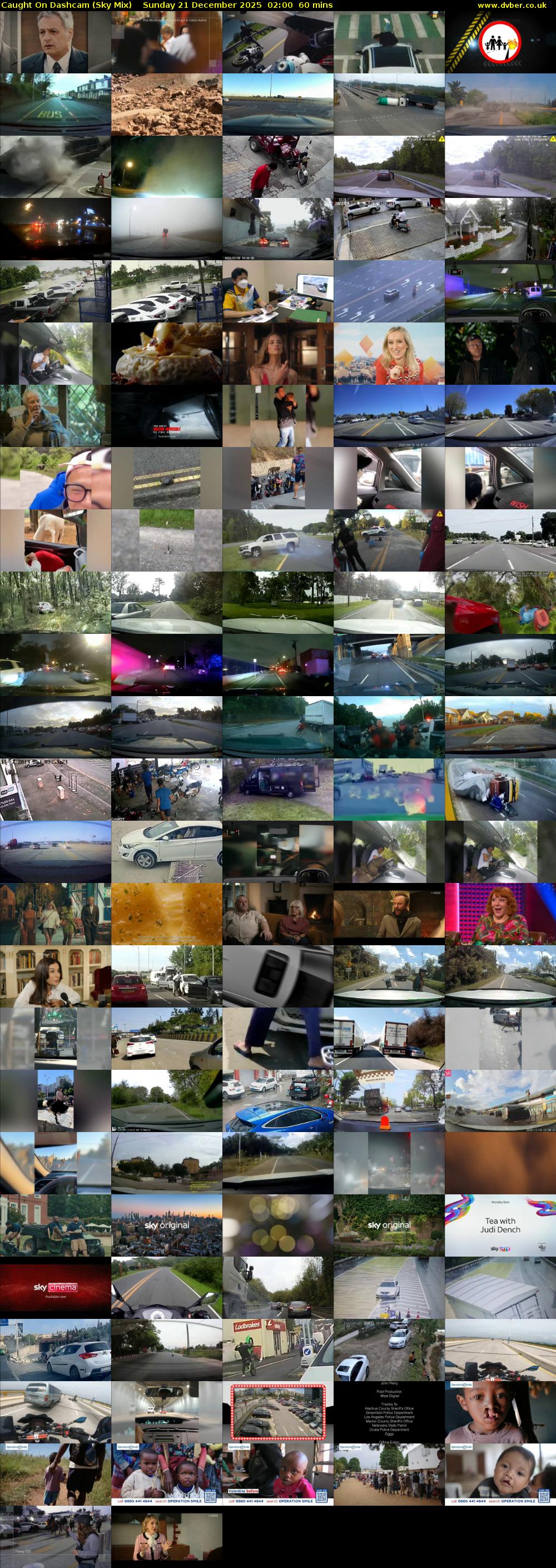 Caught On Dashcam (Sky Mix) Sunday 21 December 2025 02:00 - 03:00