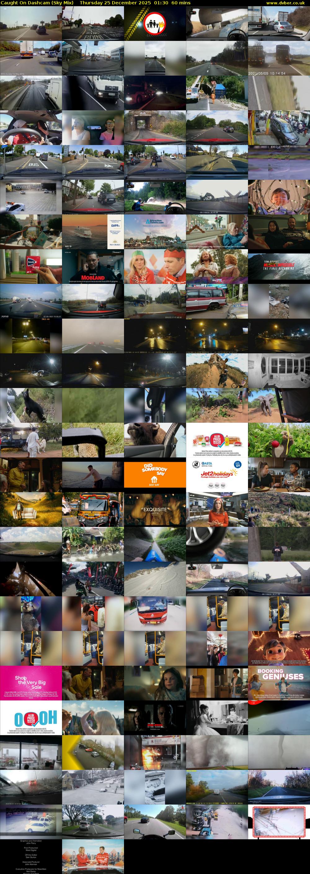Caught On Dashcam (Sky Mix) Thursday 25 December 2025 01:30 - 02:30