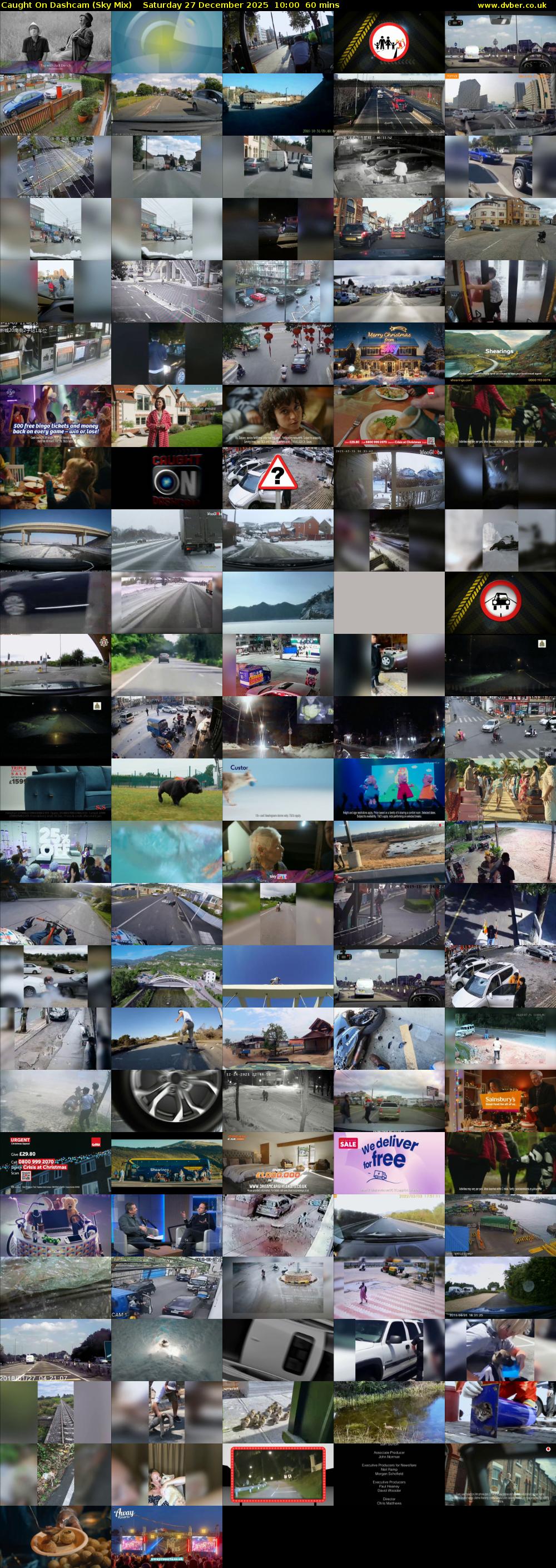 Caught On Dashcam (Sky Mix) Saturday 27 December 2025 10:00 - 11:00
