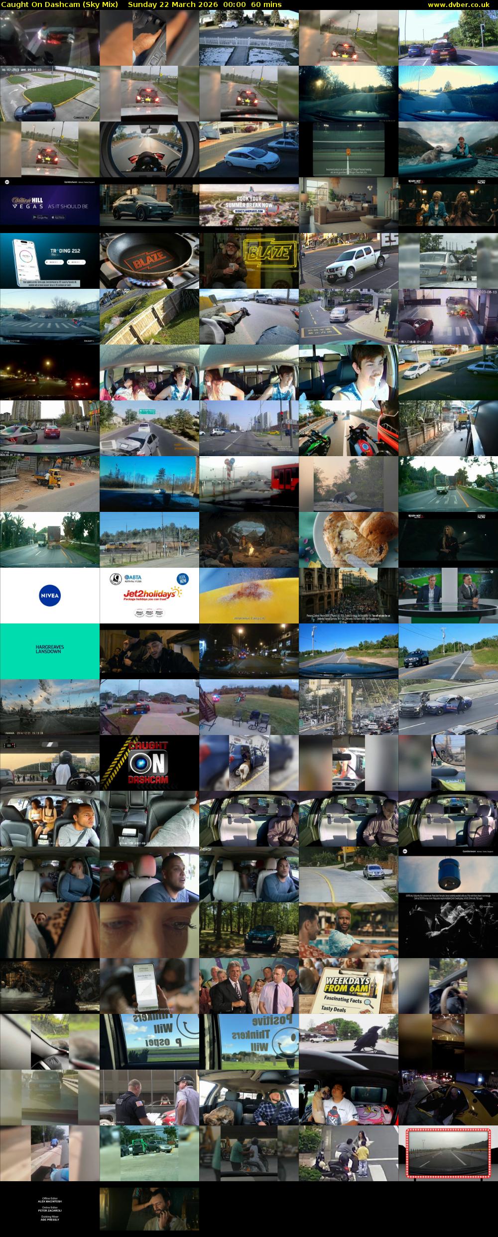 Caught On Dashcam (Sky Mix) Sunday 22 March 2026 00:00 - 01:00