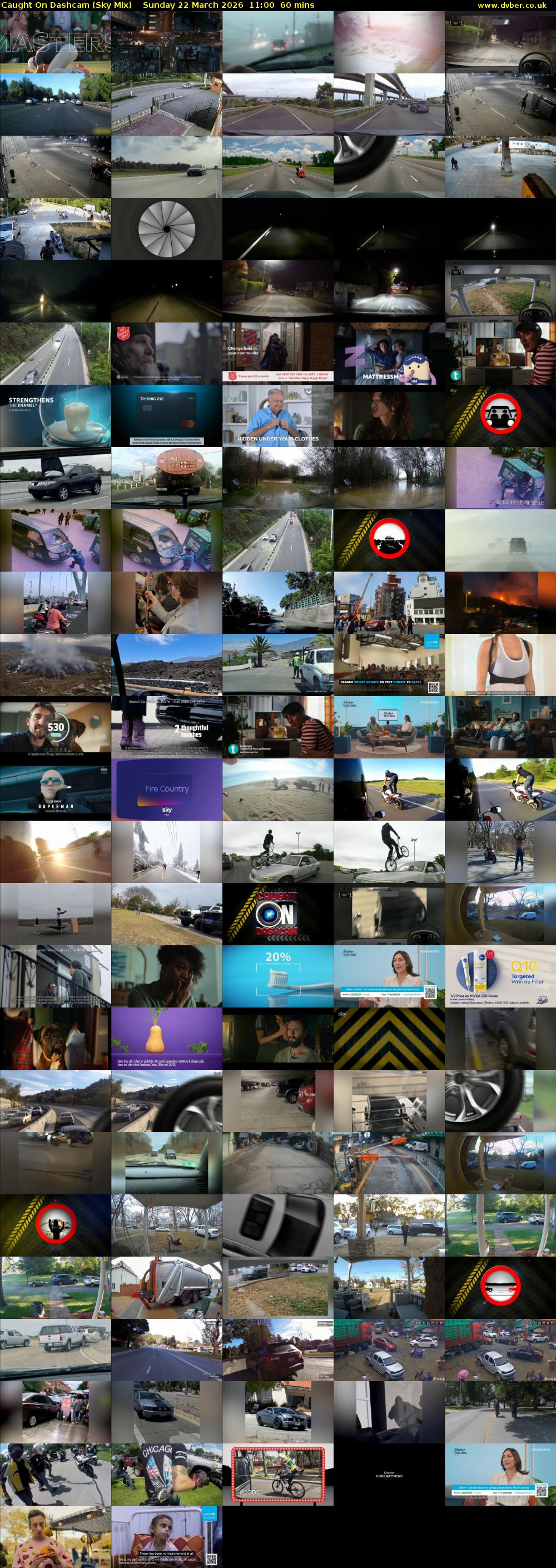 Caught On Dashcam (Sky Mix) Sunday 22 March 2026 11:00 - 12:00