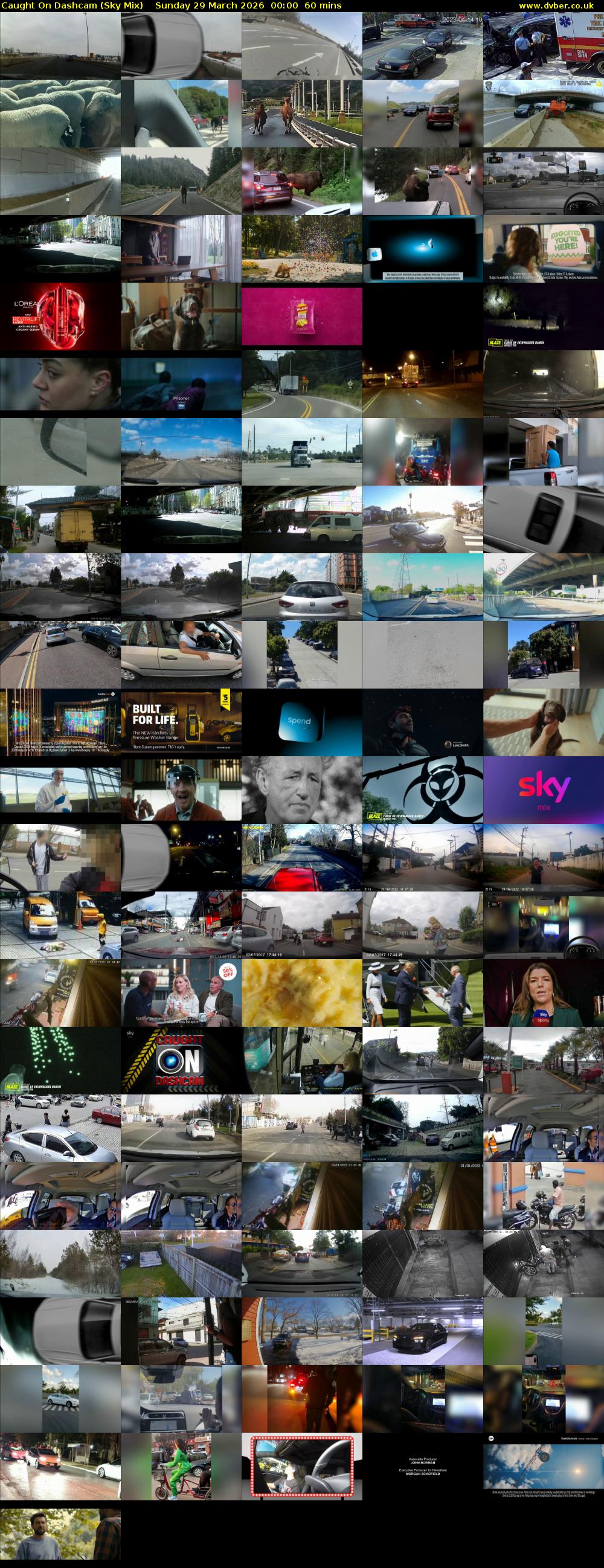 Caught On Dashcam (Sky Mix) Sunday 29 March 2026 00:00 - 02:00
