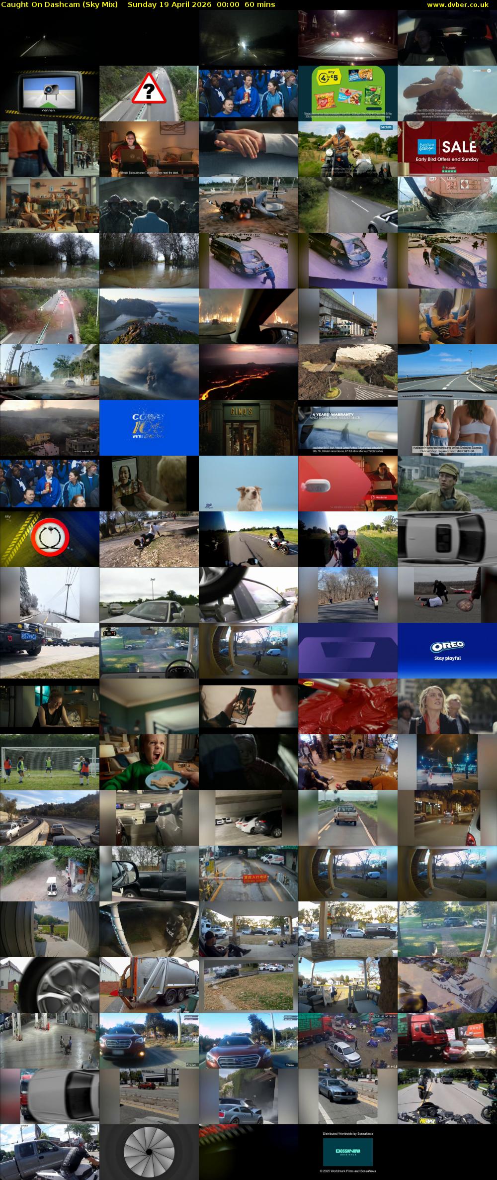 Caught On Dashcam (Sky Mix) Sunday 19 April 2026 00:00 - 01:00