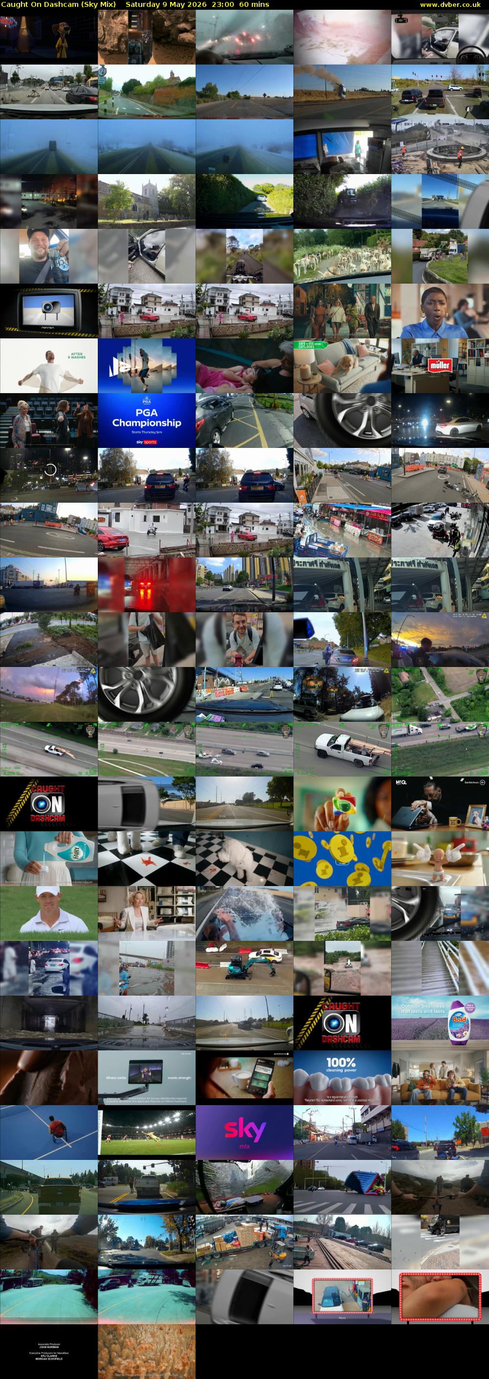 Caught On Dashcam (Sky Mix) Saturday 9 May 2026 23:00 - 00:00