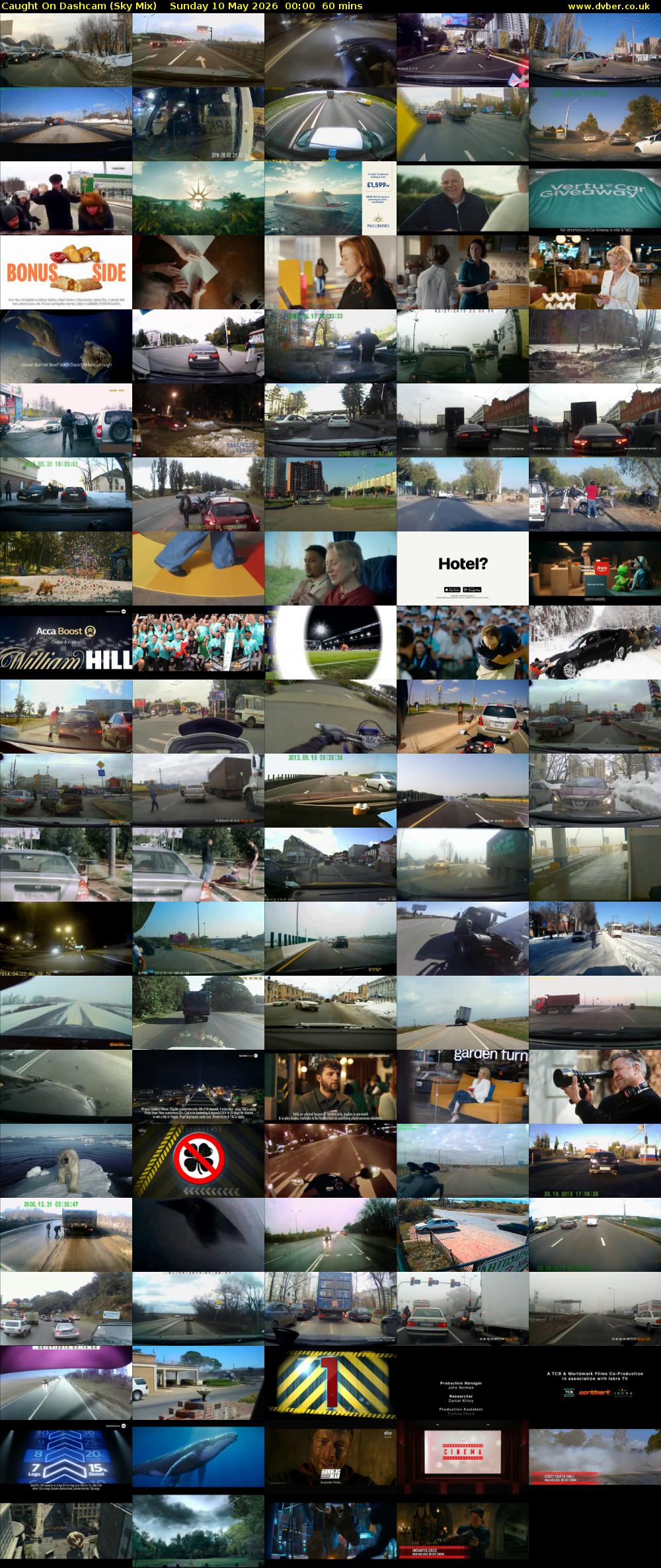 Caught On Dashcam (Sky Mix) Sunday 10 May 2026 00:00 - 01:00
