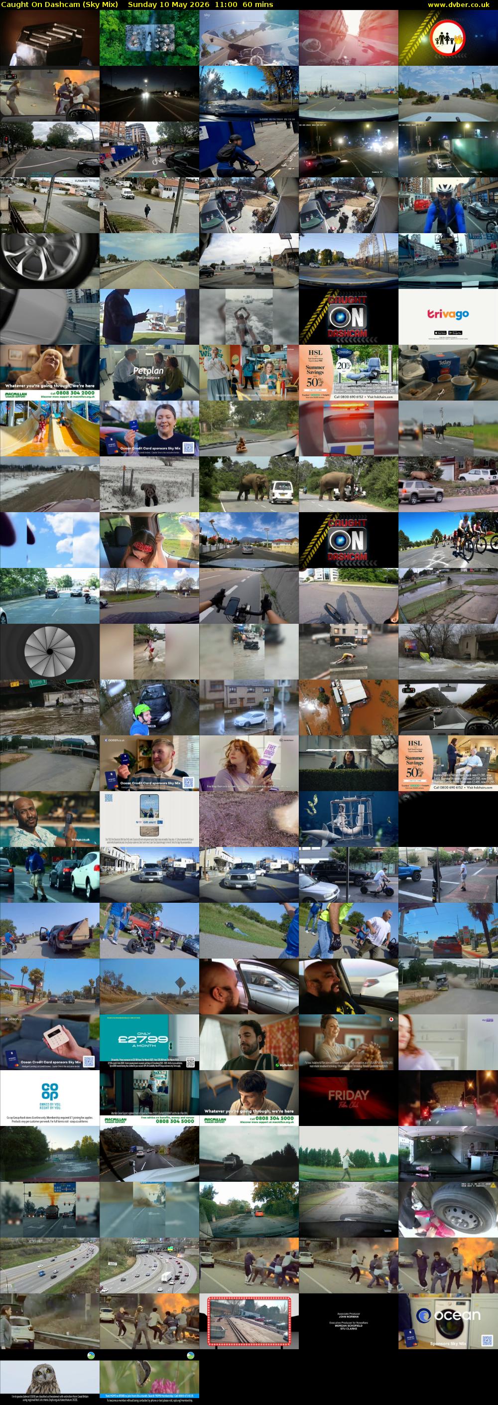 Caught On Dashcam (Sky Mix) Sunday 10 May 2026 11:00 - 12:00