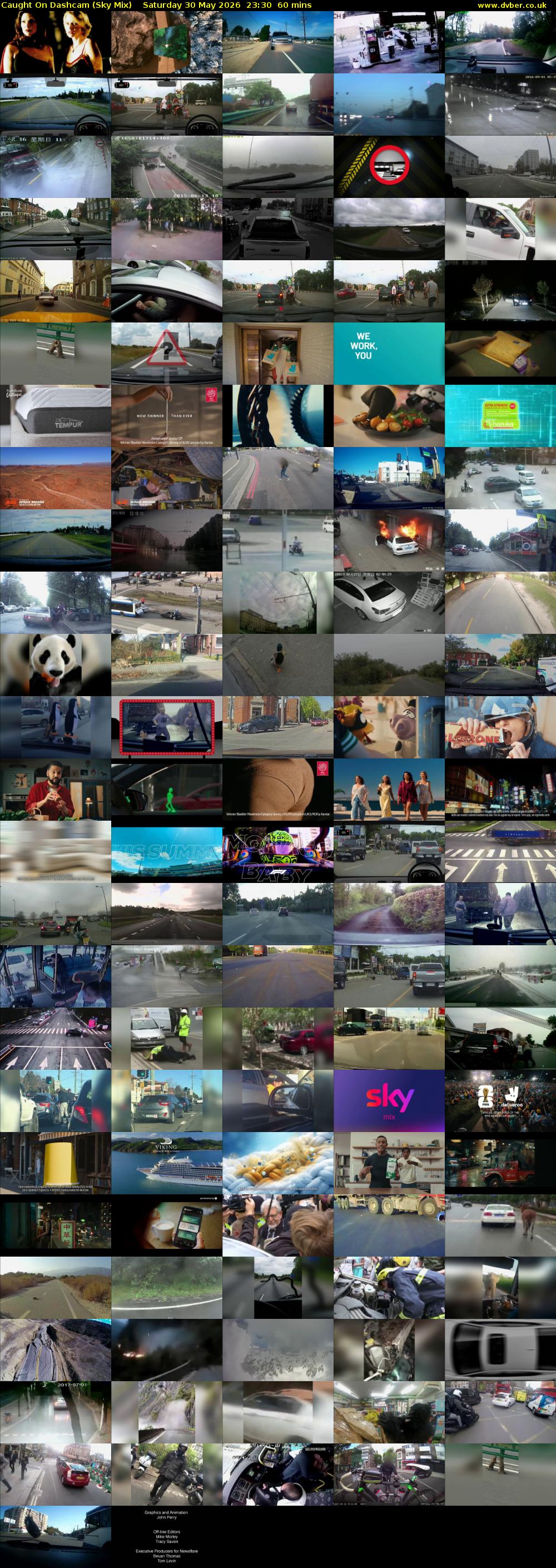 Caught On Dashcam (Sky Mix) Saturday 30 May 2026 23:30 - 00:30