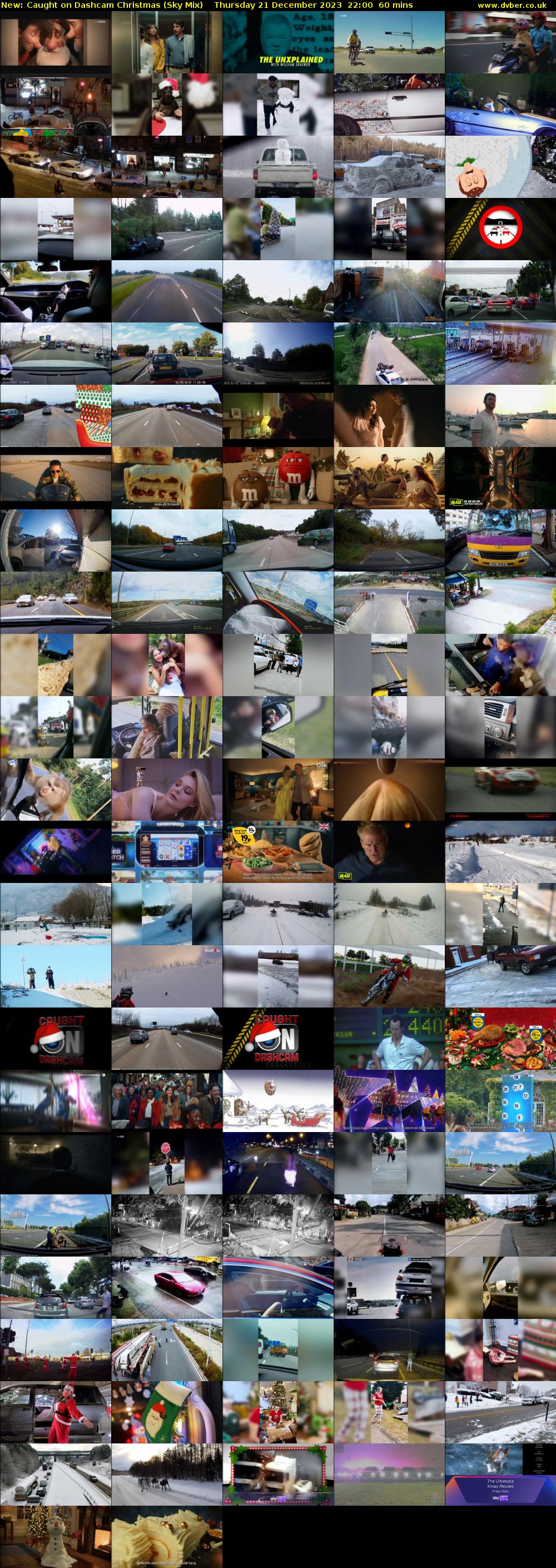 Caught on Dashcam Christmas (Sky Mix) Thursday 21 December 2023 22:00 - 23:00