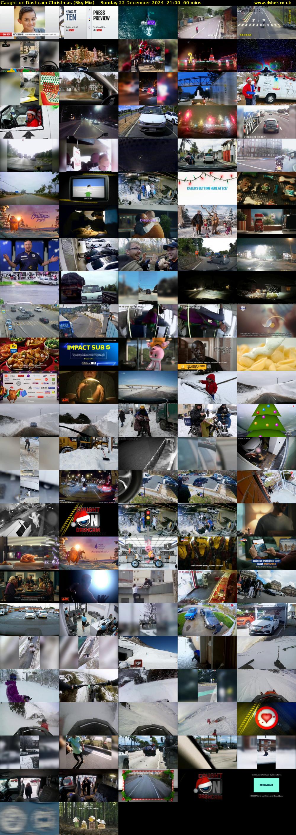 Caught on Dashcam Christmas (Sky Mix) Sunday 22 December 2024 21:00 - 22:00