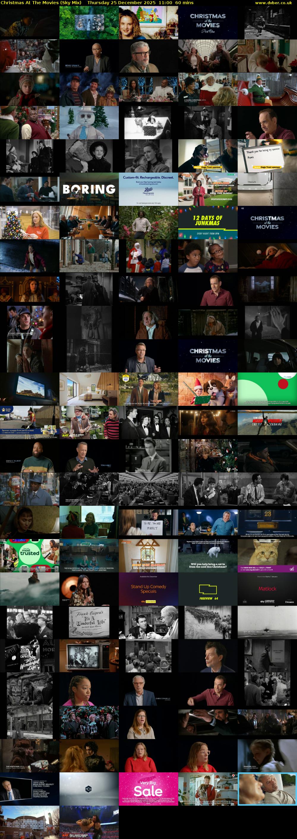 Christmas At The Movies (Sky Mix) Thursday 25 December 2025 11:00 - 12:00