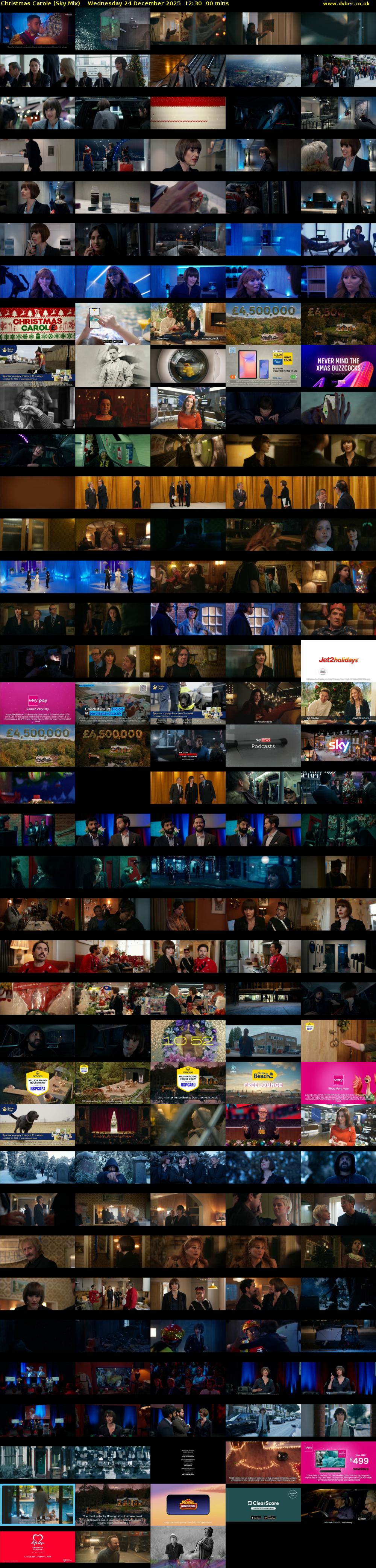 Christmas Carole (Sky Mix) Wednesday 24 December 2025 12:30 - 14:00