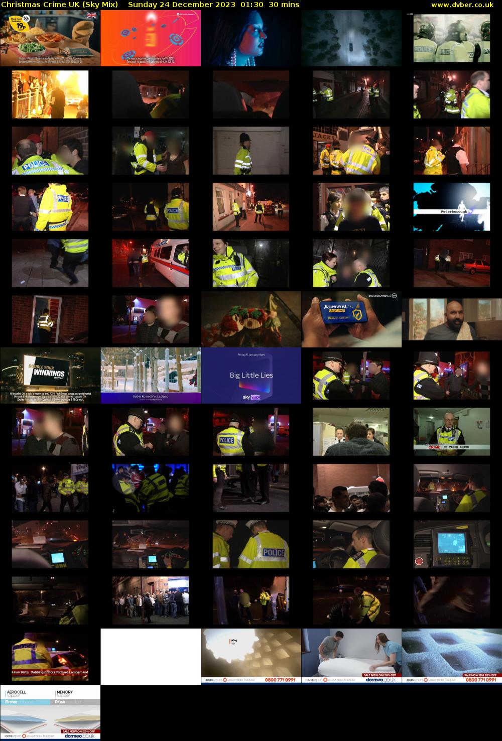 Christmas Crime UK (Sky Mix) Sunday 24 December 2023 01:30 - 02:00