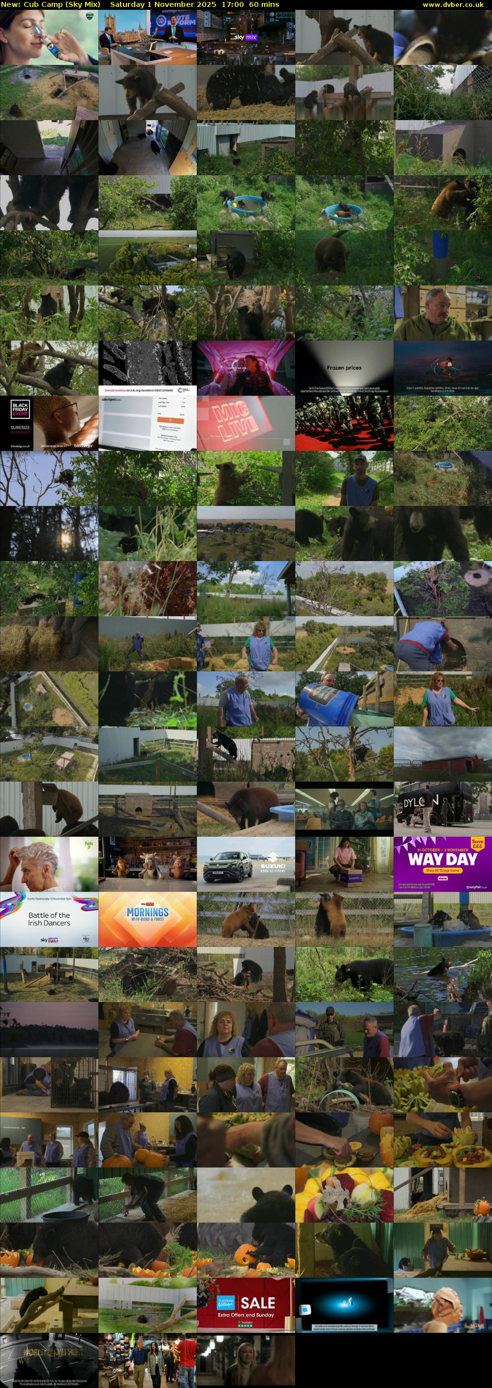 Cub Camp (Sky Mix) Saturday 1 November 2025 17:00 - 18:00
