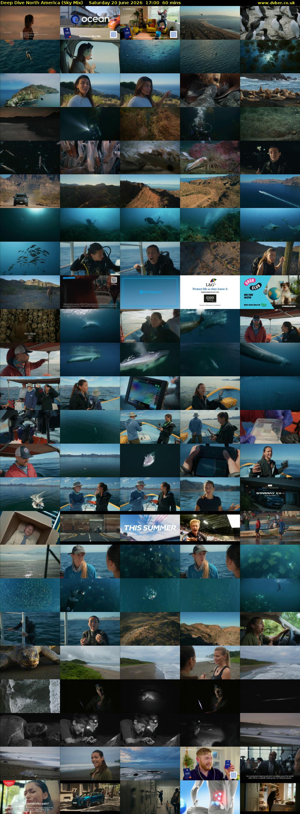 Deep Dive North America (Sky Mix) Saturday 20 June 2026 17:00 - 18:00
