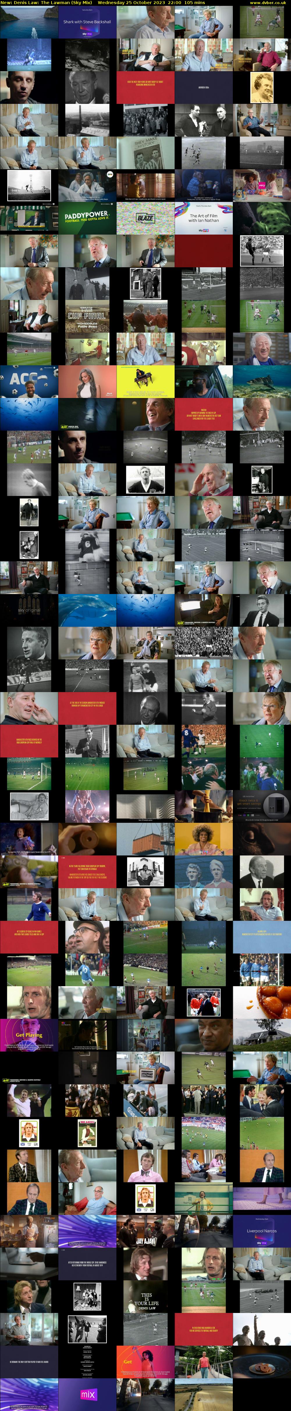 Denis Law: The Lawman (Sky Mix) Wednesday 25 October 2023 22:00 - 23:45