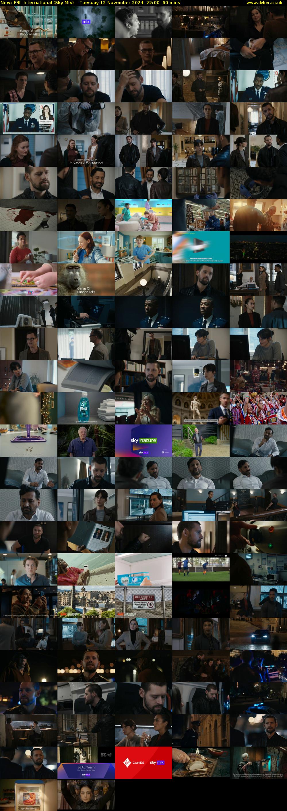 FBI: International (Sky Mix) Tuesday 12 November 2024 22:00 - 23:00