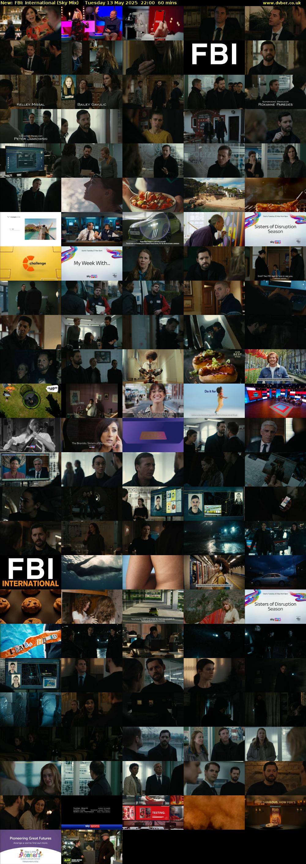FBI: International (Sky Mix) Tuesday 13 May 2025 22:00 - 23:00