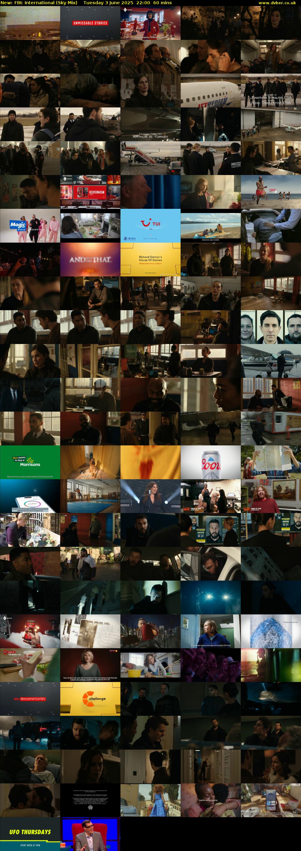 FBI: International (Sky Mix) Tuesday 3 June 2025 22:00 - 23:00