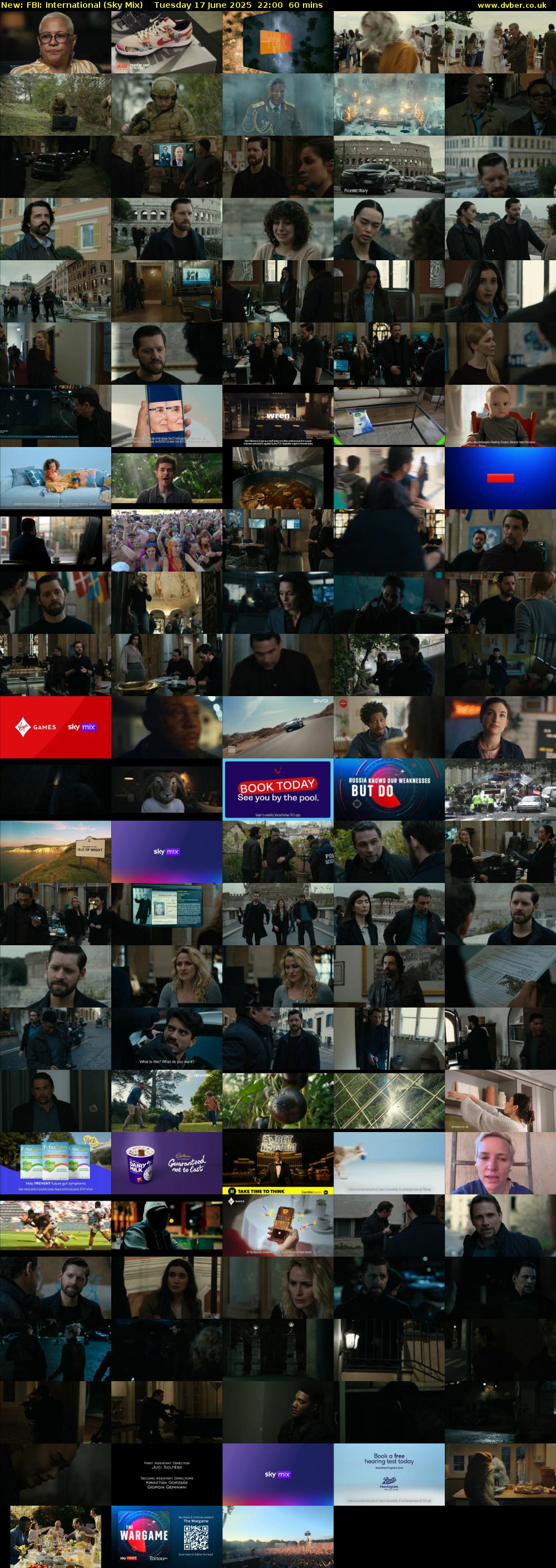 FBI: International (Sky Mix) Tuesday 17 June 2025 22:00 - 23:00