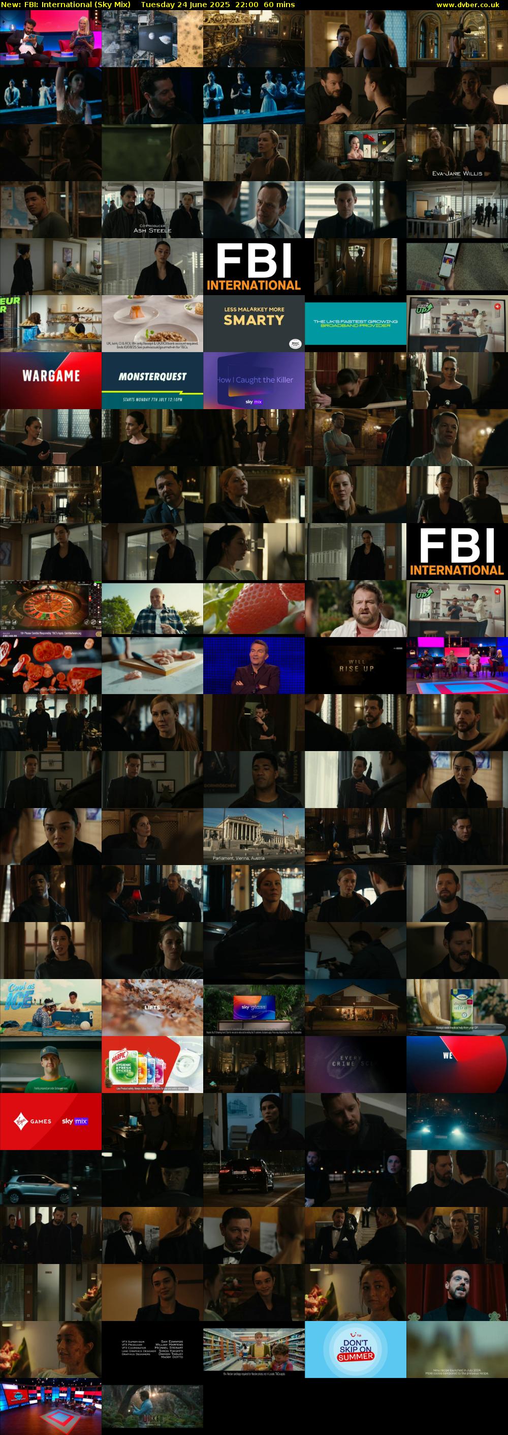 FBI: International (Sky Mix) Tuesday 24 June 2025 22:00 - 23:00