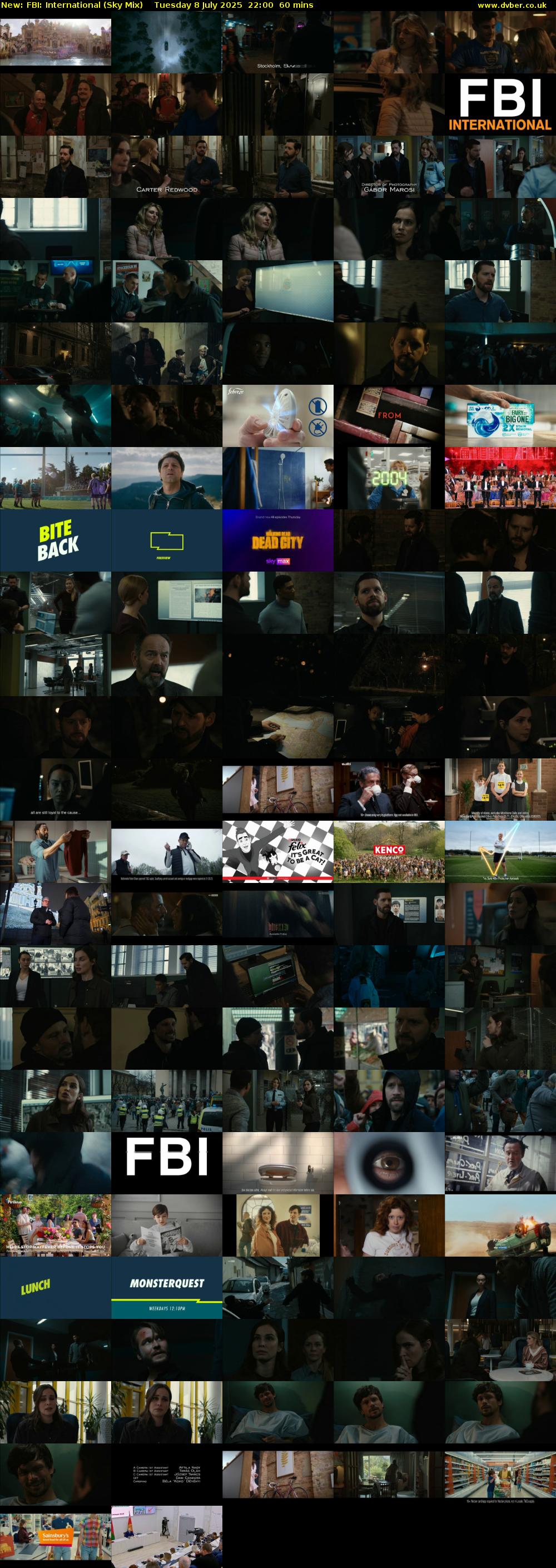 FBI: International (Sky Mix) Tuesday 8 July 2025 22:00 - 23:00