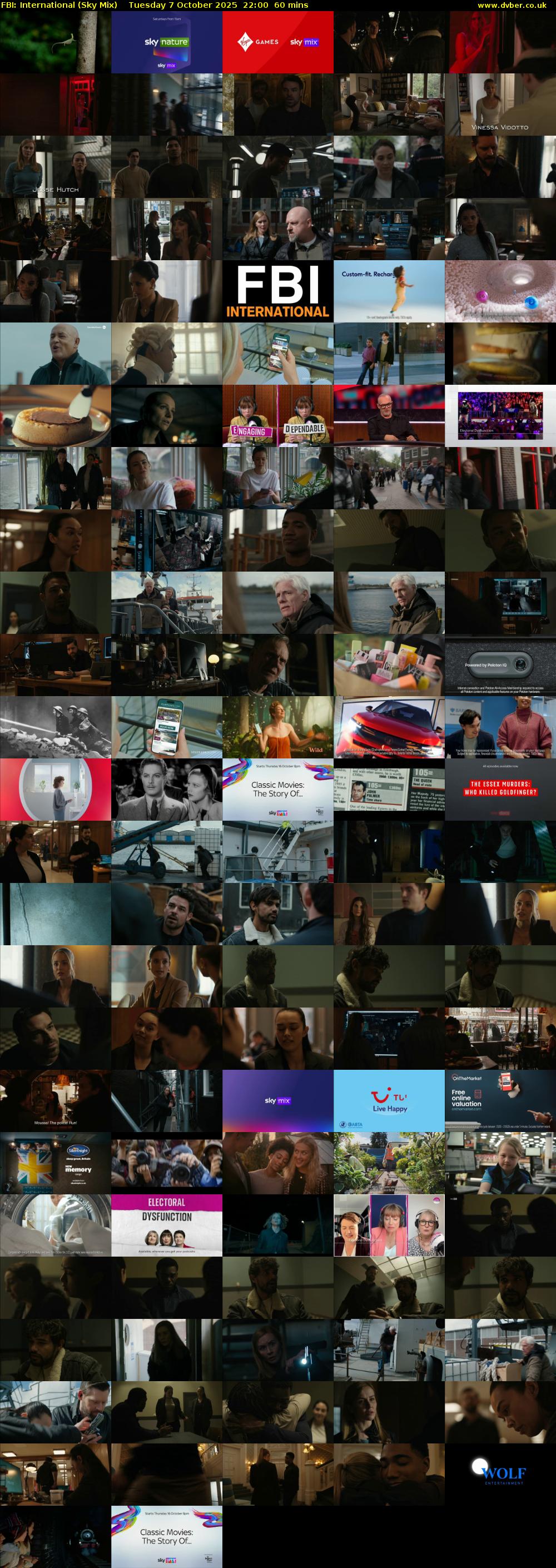 FBI: International (Sky Mix) Tuesday 7 October 2025 22:00 - 23:00