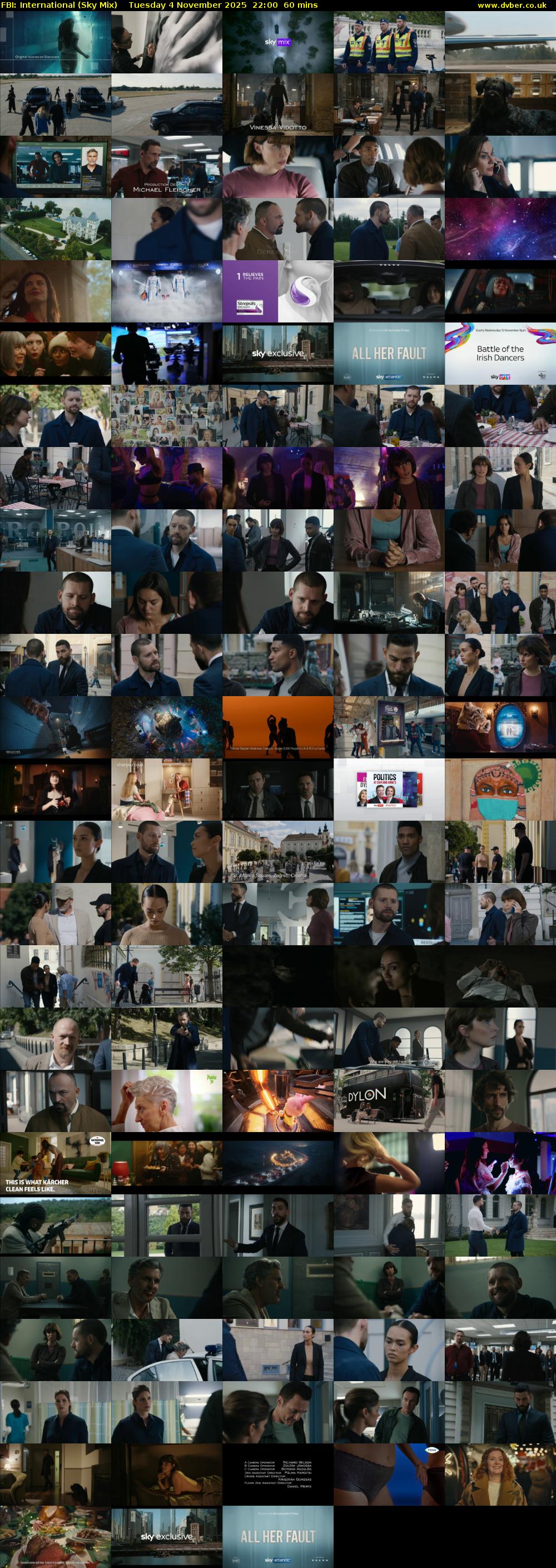 FBI: International (Sky Mix) Tuesday 4 November 2025 22:00 - 23:00