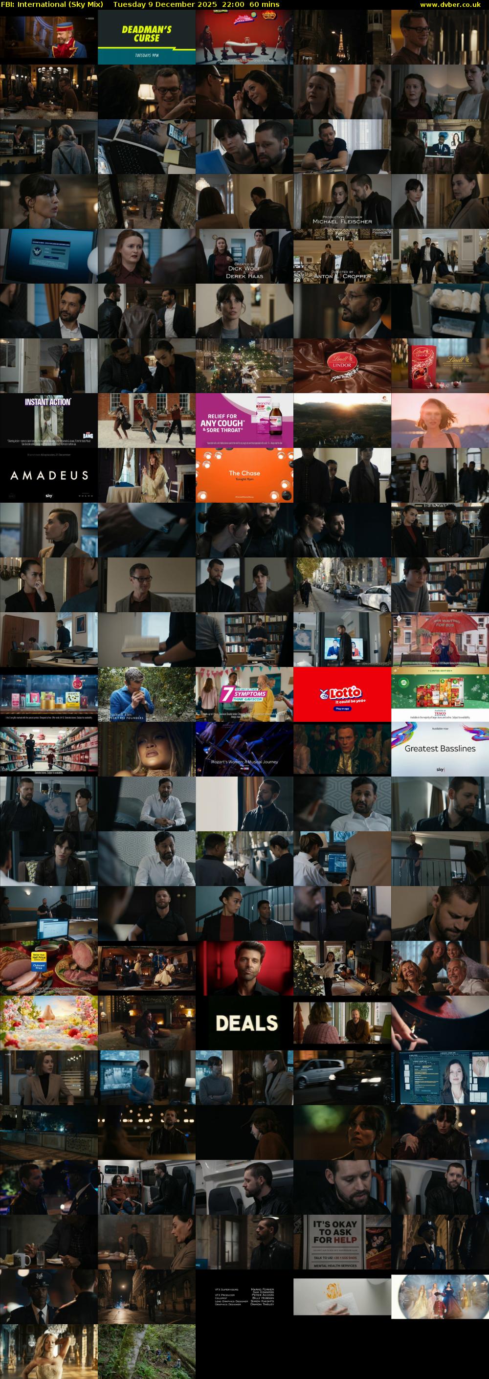 FBI: International (Sky Mix) Tuesday 9 December 2025 22:00 - 23:00