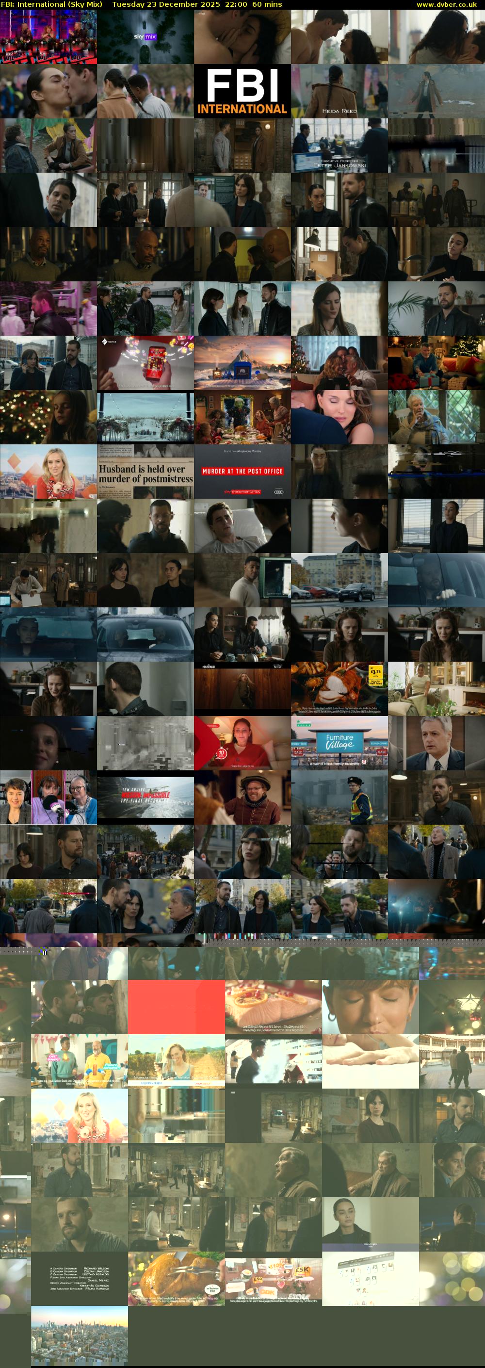 FBI: International (Sky Mix) Tuesday 23 December 2025 22:00 - 23:00