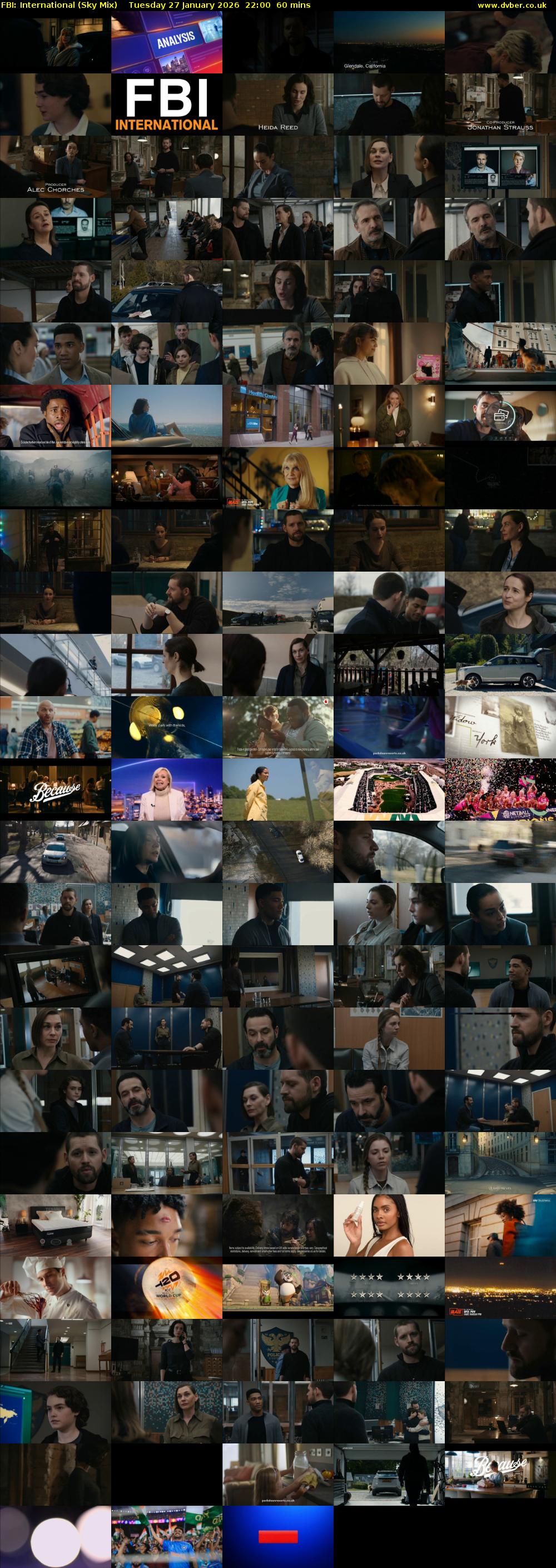 FBI: International (Sky Mix) Tuesday 27 January 2026 22:00 - 23:00