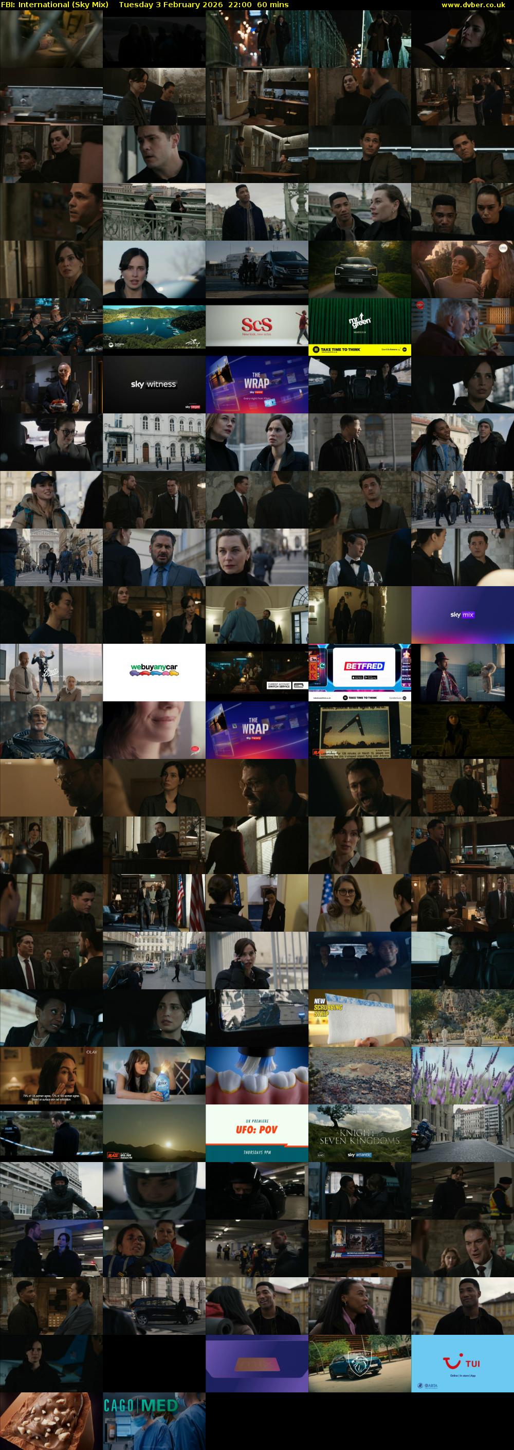 FBI: International (Sky Mix) Tuesday 3 February 2026 22:00 - 23:00