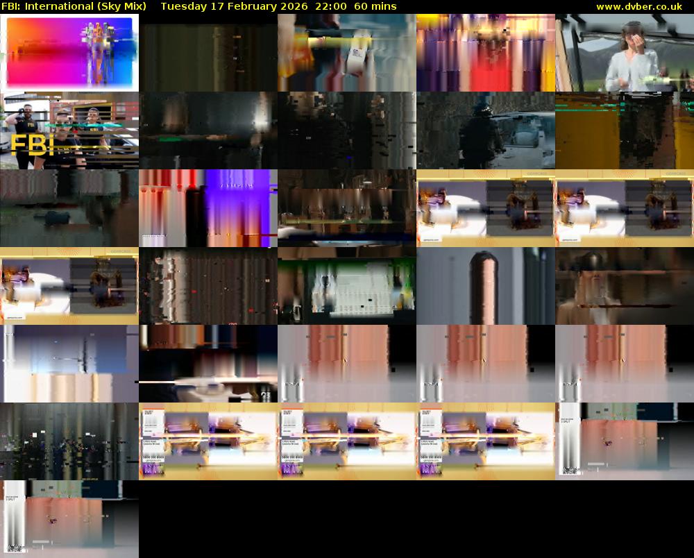 FBI: International (Sky Mix) Tuesday 17 February 2026 22:00 - 23:00