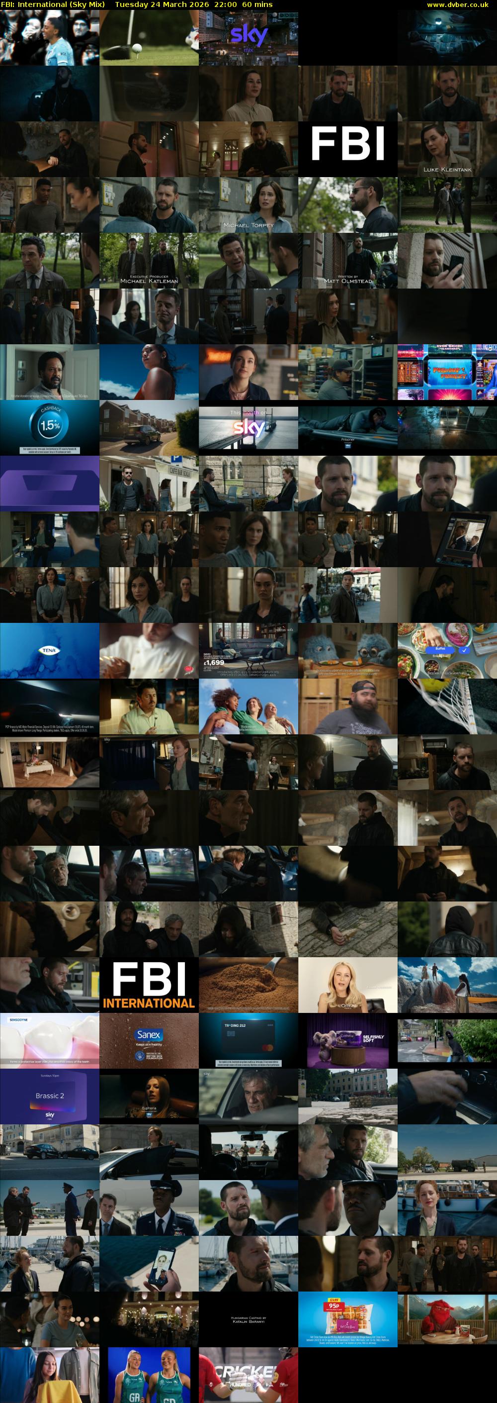 FBI: International (Sky Mix) Tuesday 24 March 2026 22:00 - 23:00