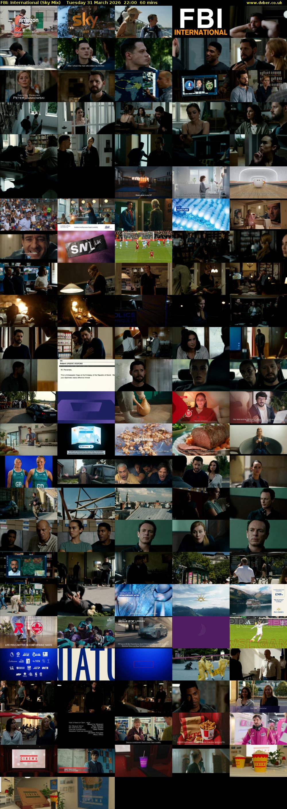 FBI: International (Sky Mix) Tuesday 31 March 2026 22:00 - 23:00