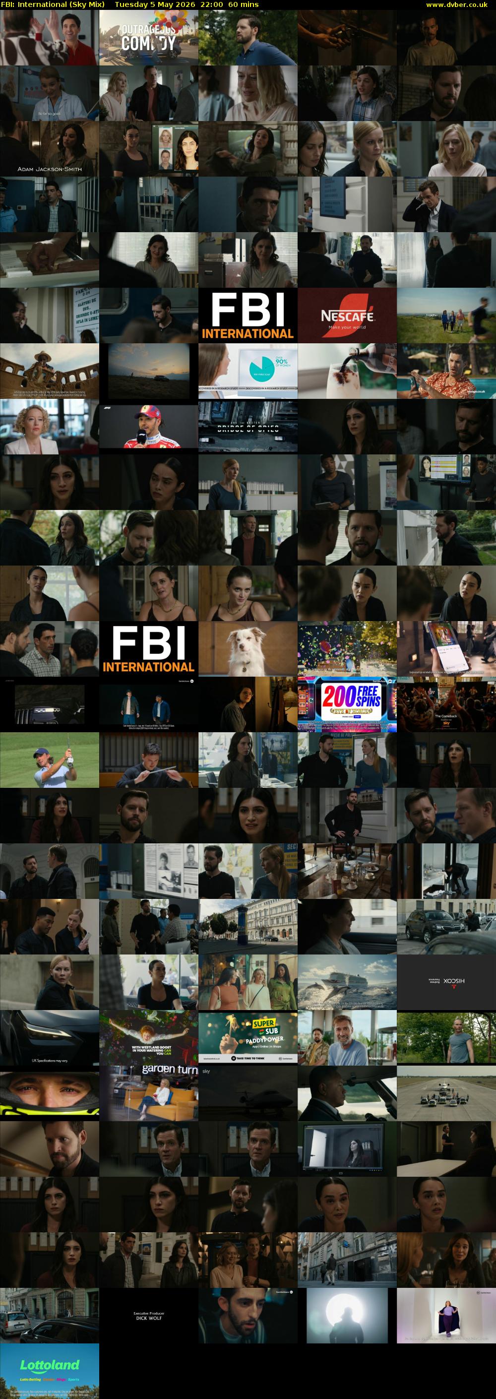 FBI: International (Sky Mix) Tuesday 5 May 2026 22:00 - 23:00