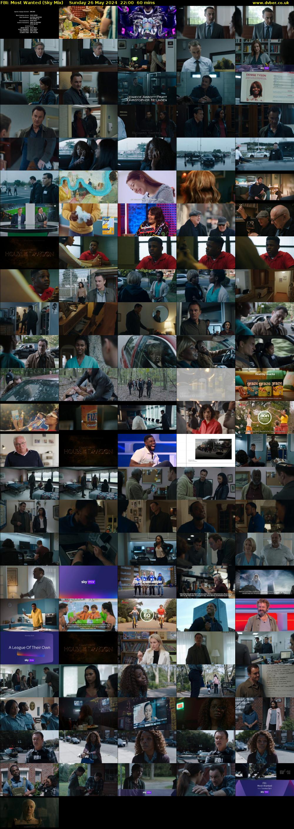 FBI: Most Wanted (Sky Mix) Sunday 26 May 2024 22:00 - 23:00