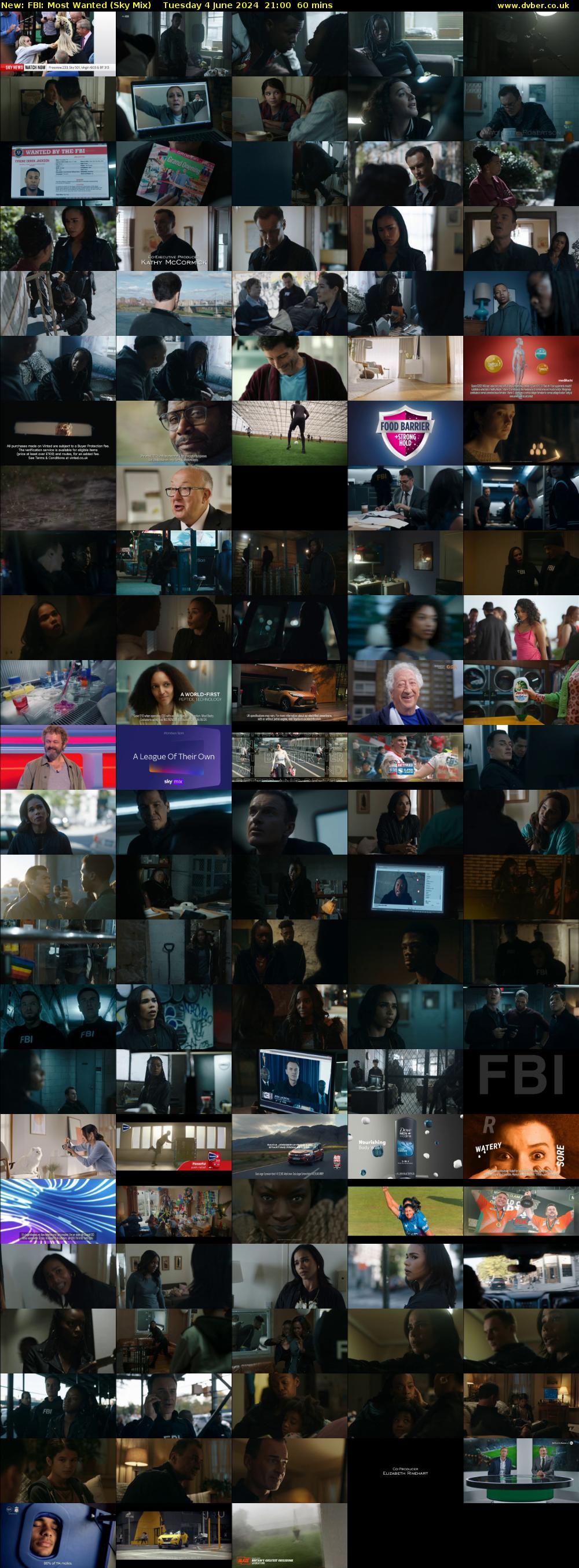 FBI: Most Wanted (Sky Mix) Tuesday 4 June 2024 21:00 - 22:00