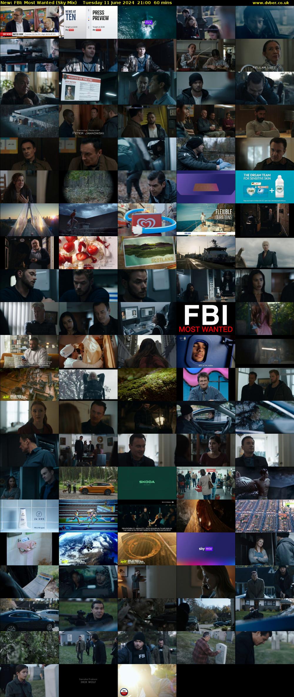 FBI: Most Wanted (Sky Mix) Tuesday 11 June 2024 21:00 - 22:00