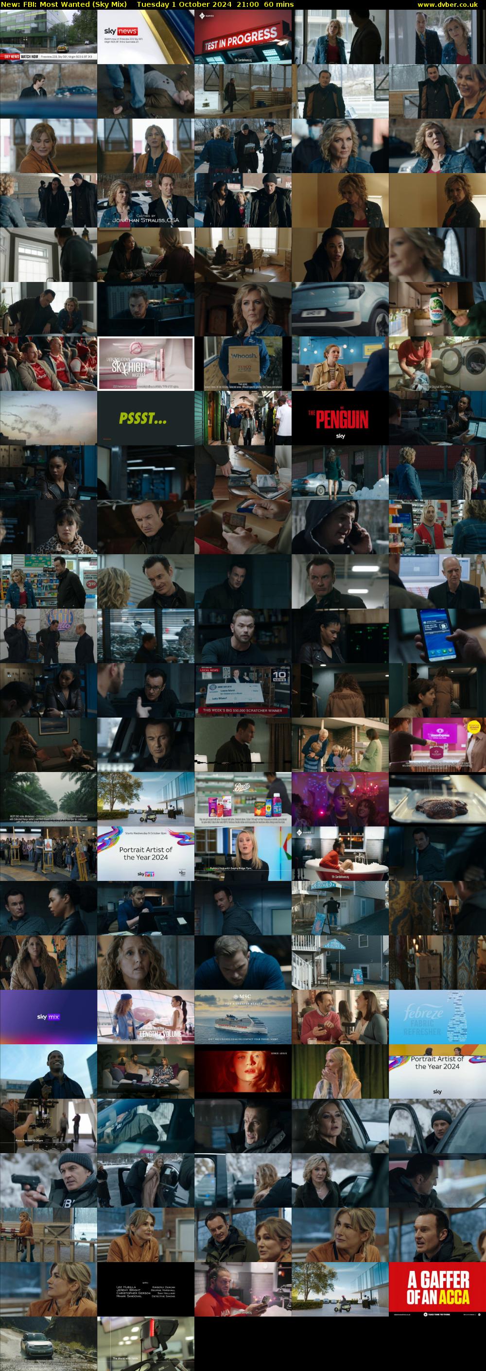 FBI: Most Wanted (Sky Mix) Tuesday 1 October 2024 21:00 - 22:00
