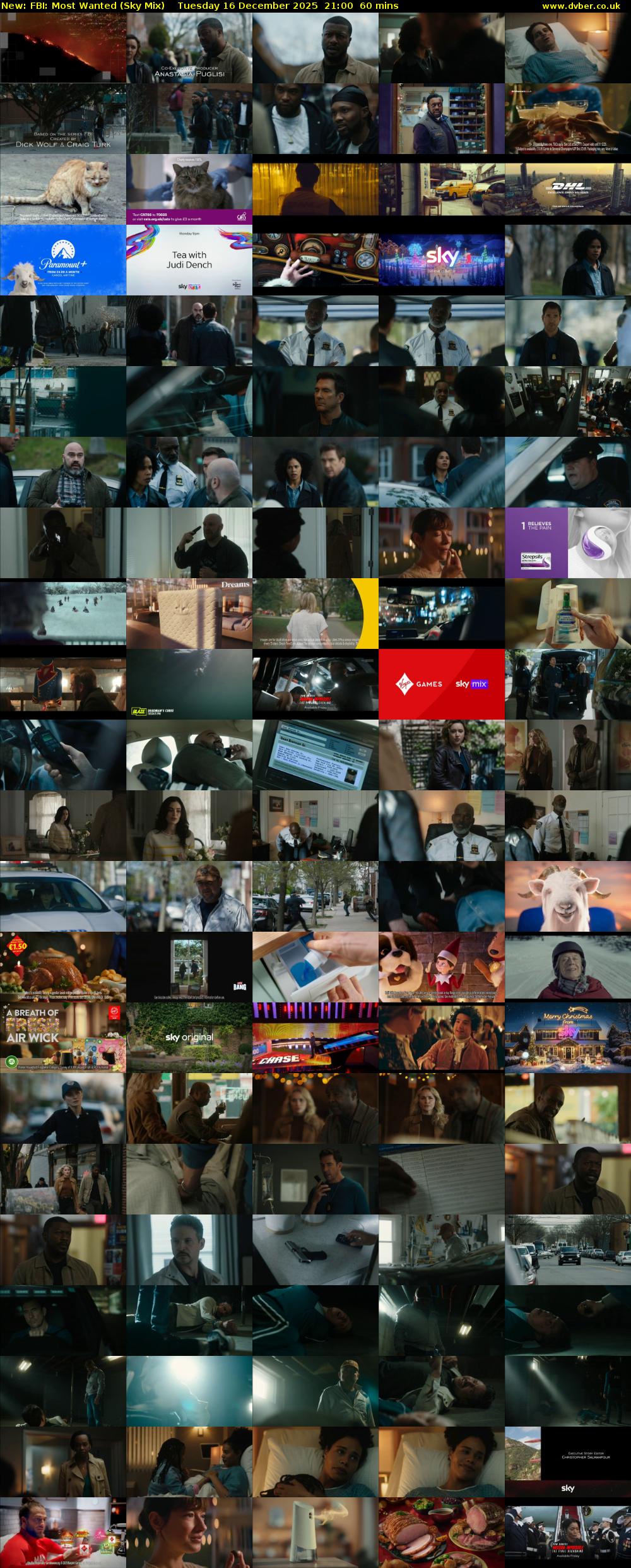 FBI: Most Wanted (Sky Mix) Tuesday 16 December 2025 21:00 - 22:00