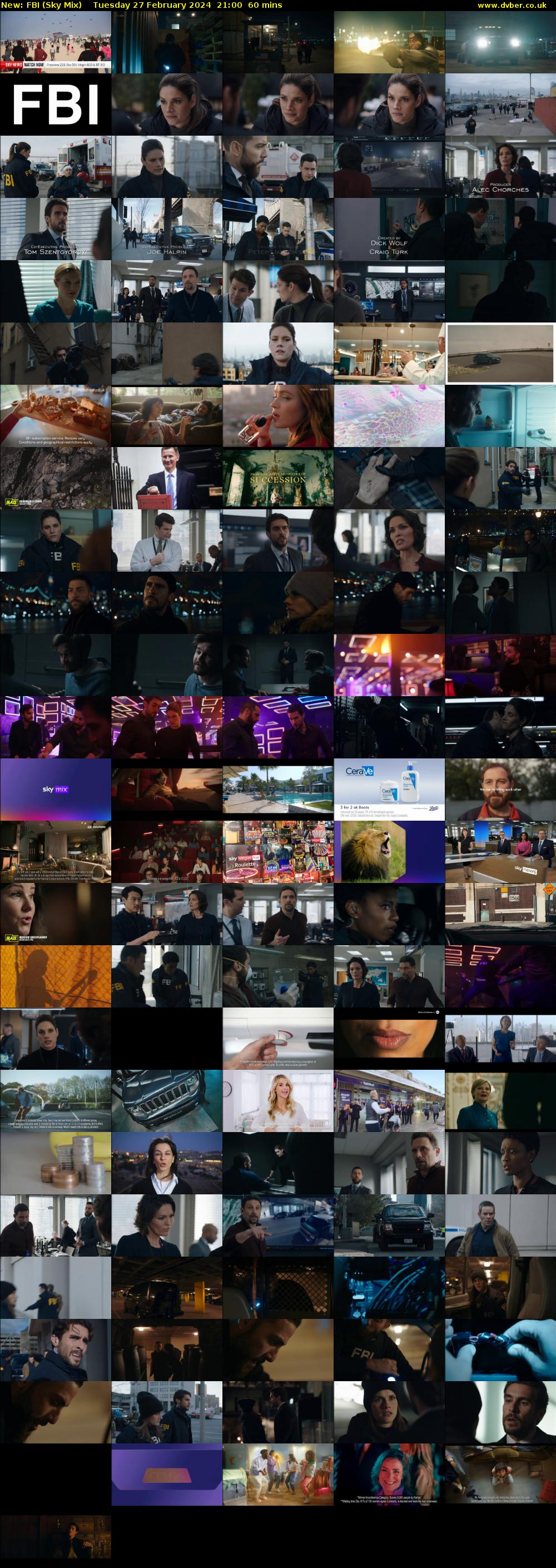 FBI (Sky Mix) Tuesday 27 February 2024 21:00 - 22:00