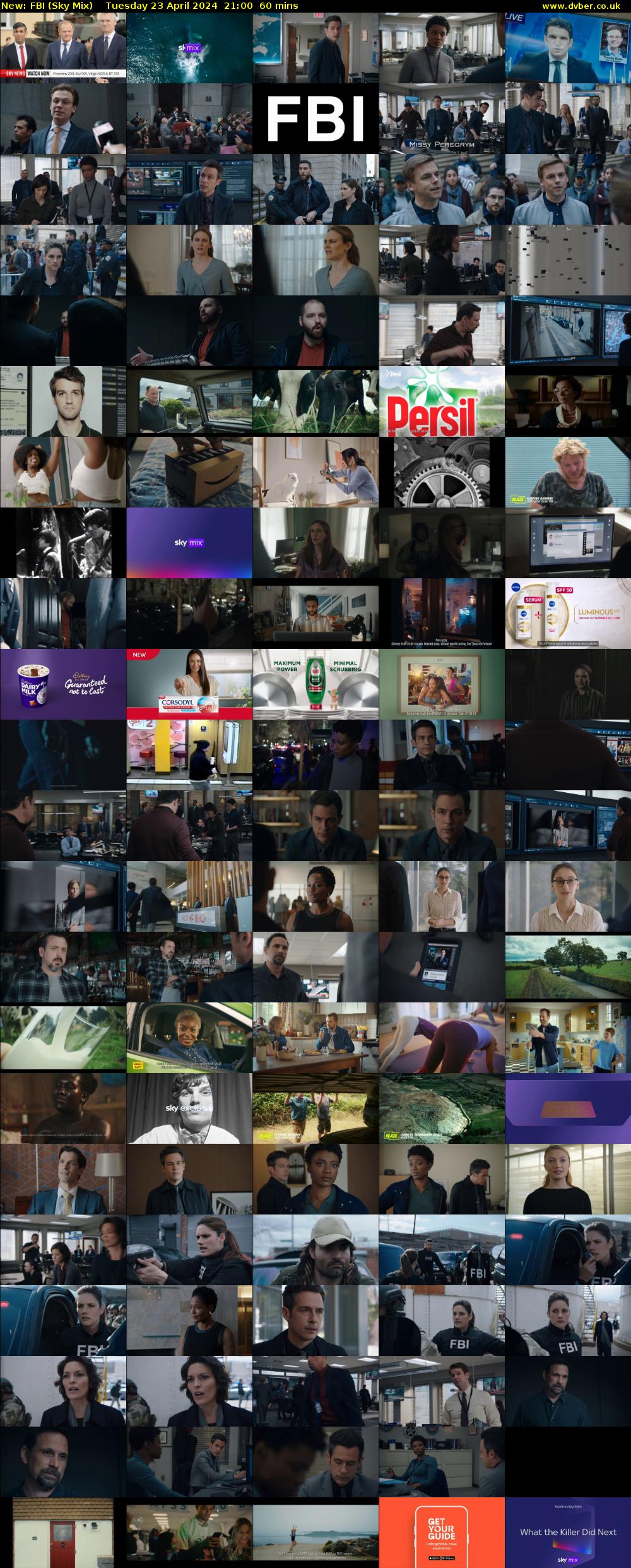 FBI (Sky Mix) Tuesday 23 April 2024 21:00 - 22:00