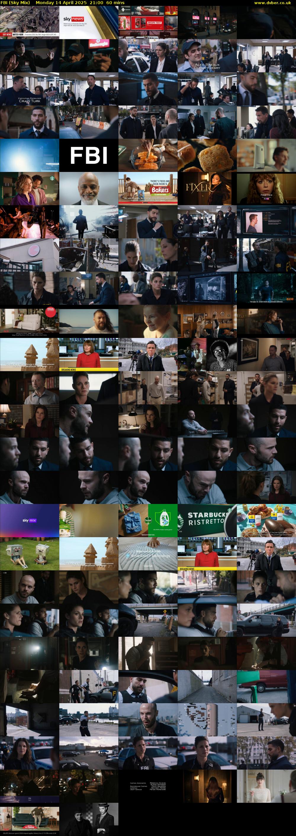 FBI (Sky Mix) Monday 14 April 2025 21:00 - 22:00
