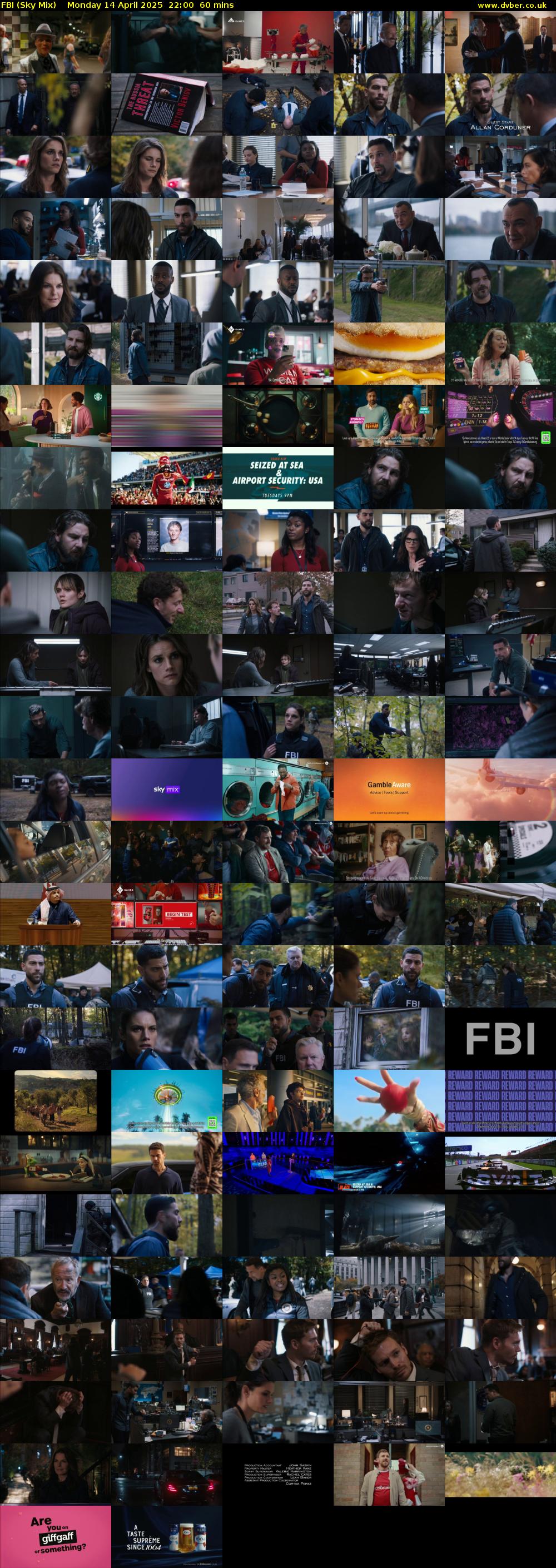 FBI (Sky Mix) Monday 14 April 2025 22:00 - 23:00