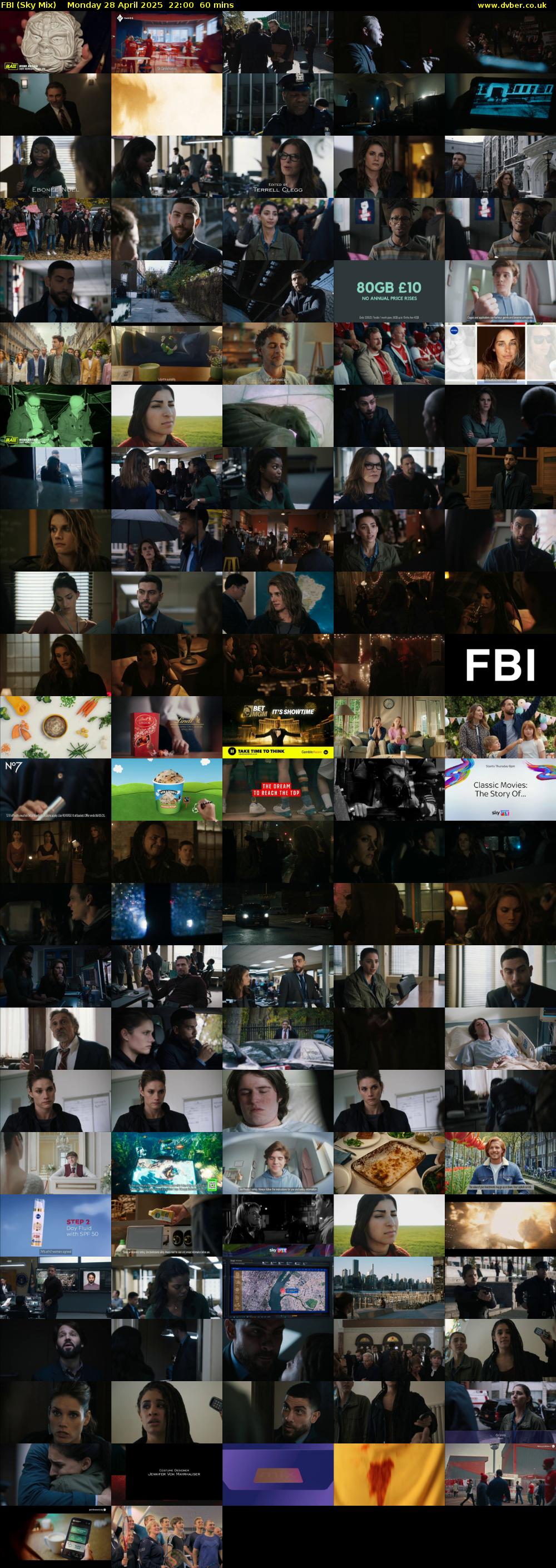 FBI (Sky Mix) Monday 28 April 2025 22:00 - 23:00