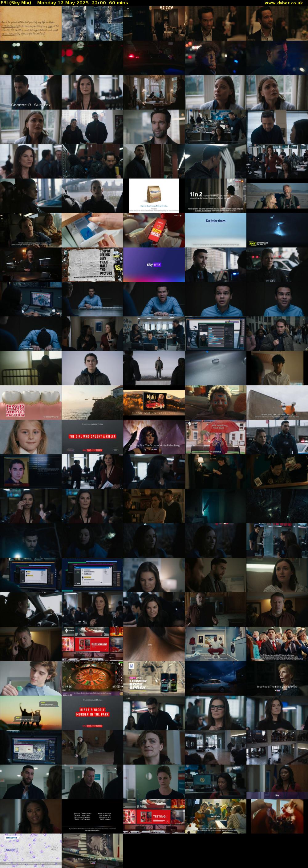 FBI (Sky Mix) Monday 12 May 2025 22:00 - 23:00