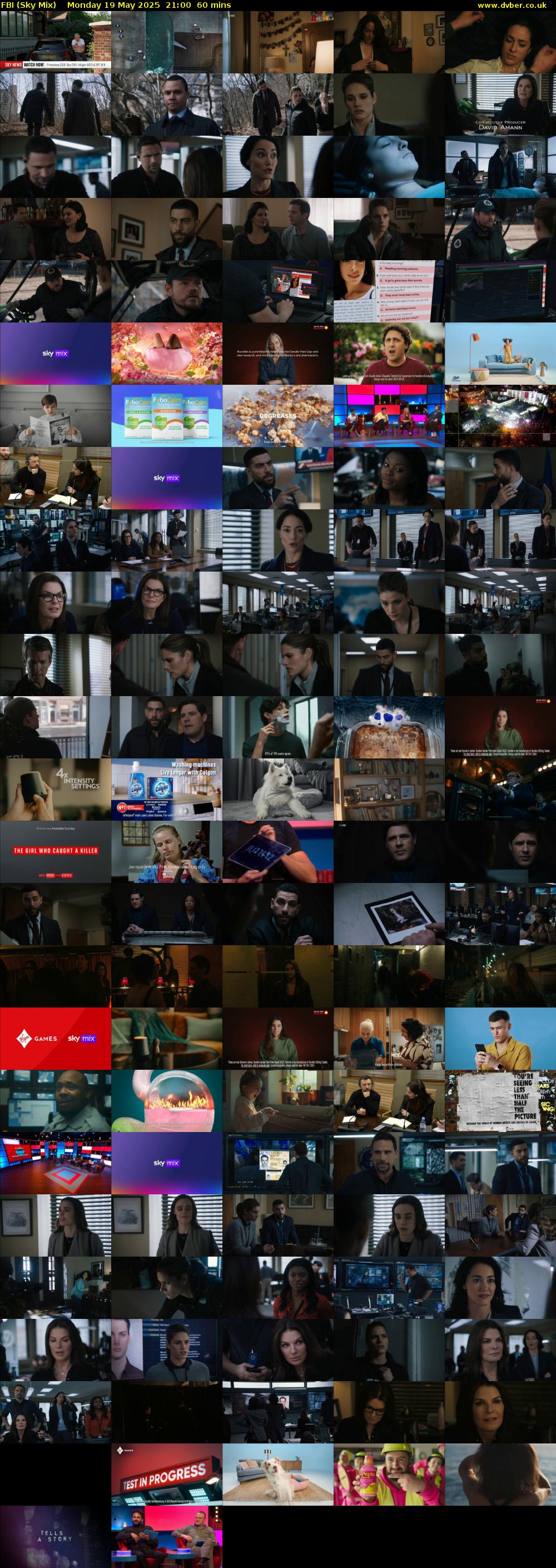 FBI (Sky Mix) Monday 19 May 2025 21:00 - 22:00