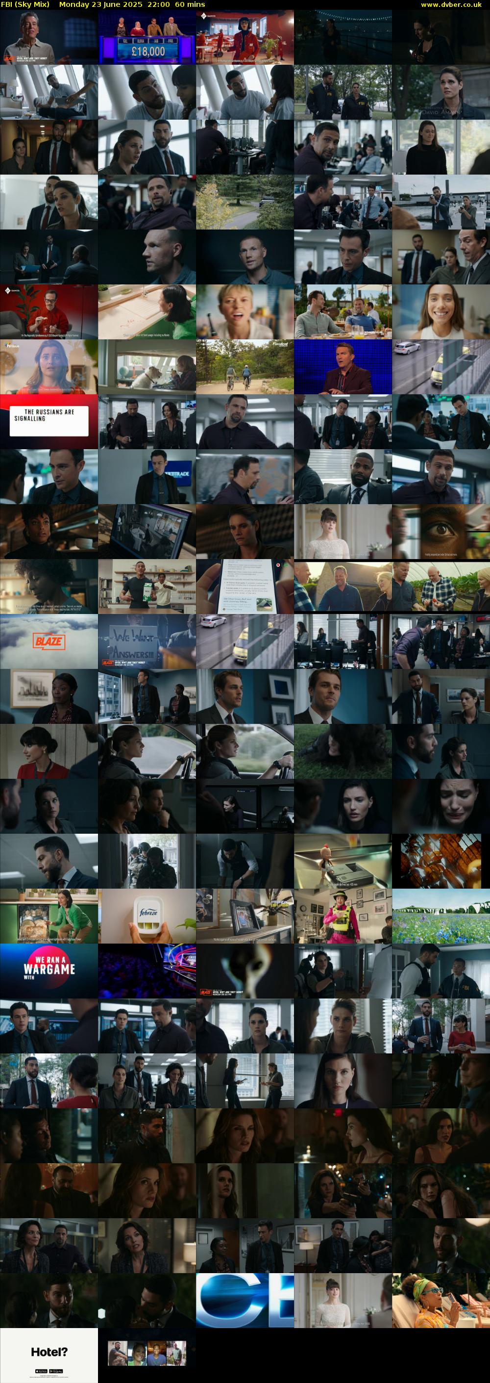 FBI (Sky Mix) Monday 23 June 2025 22:00 - 23:00